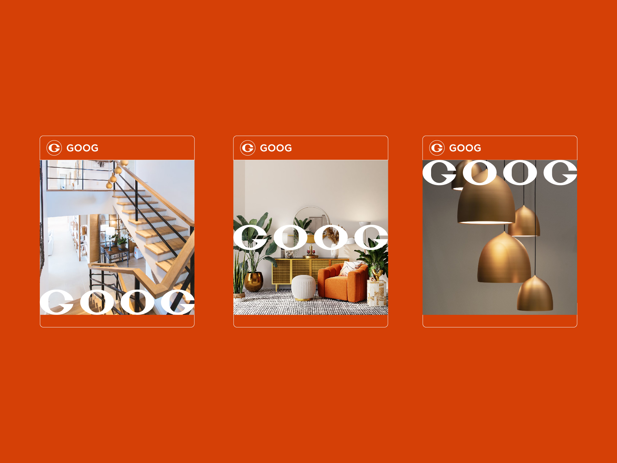 GOOG Interior Brand Identity.