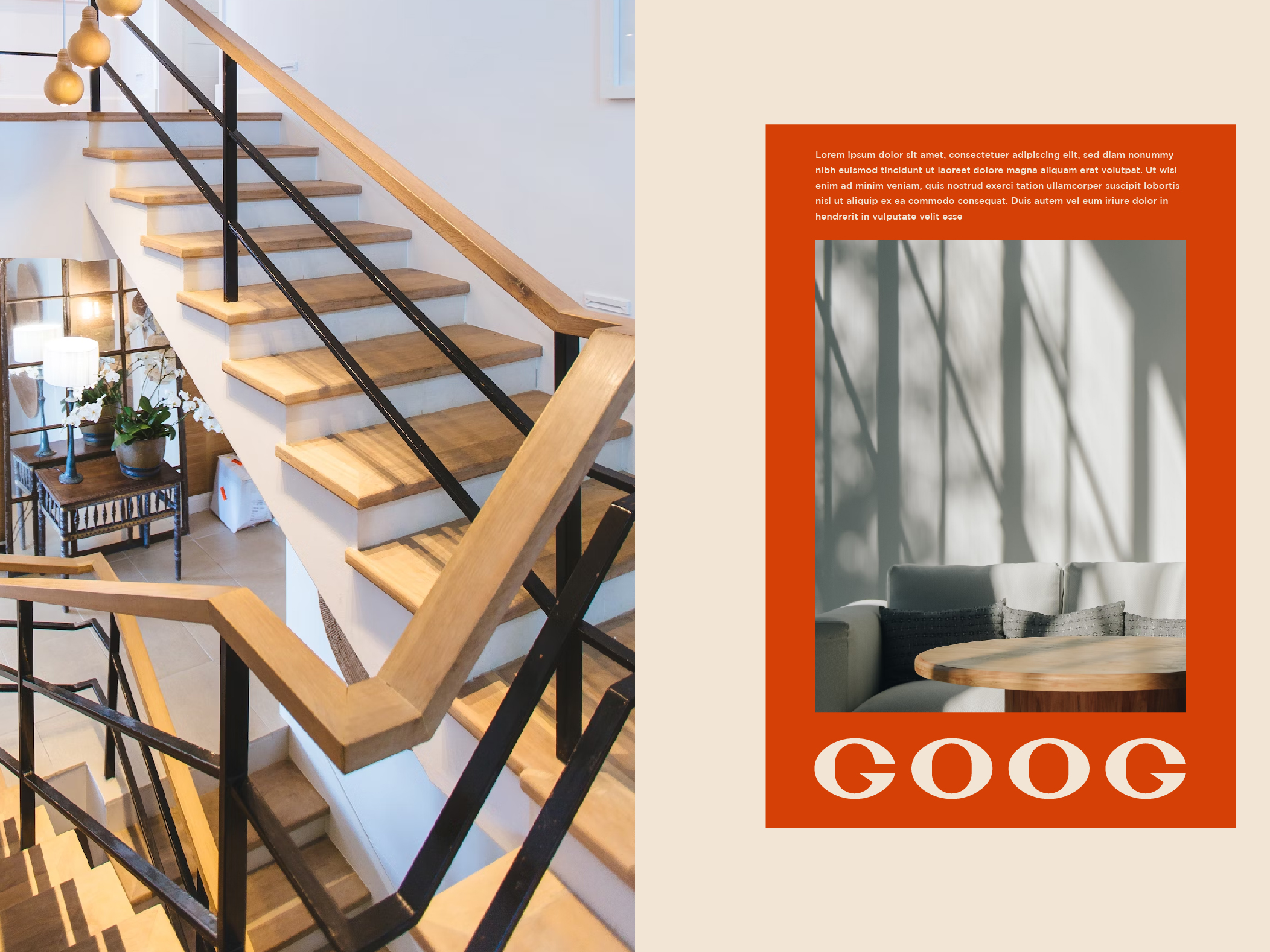GOOG Interior Brand Identity.