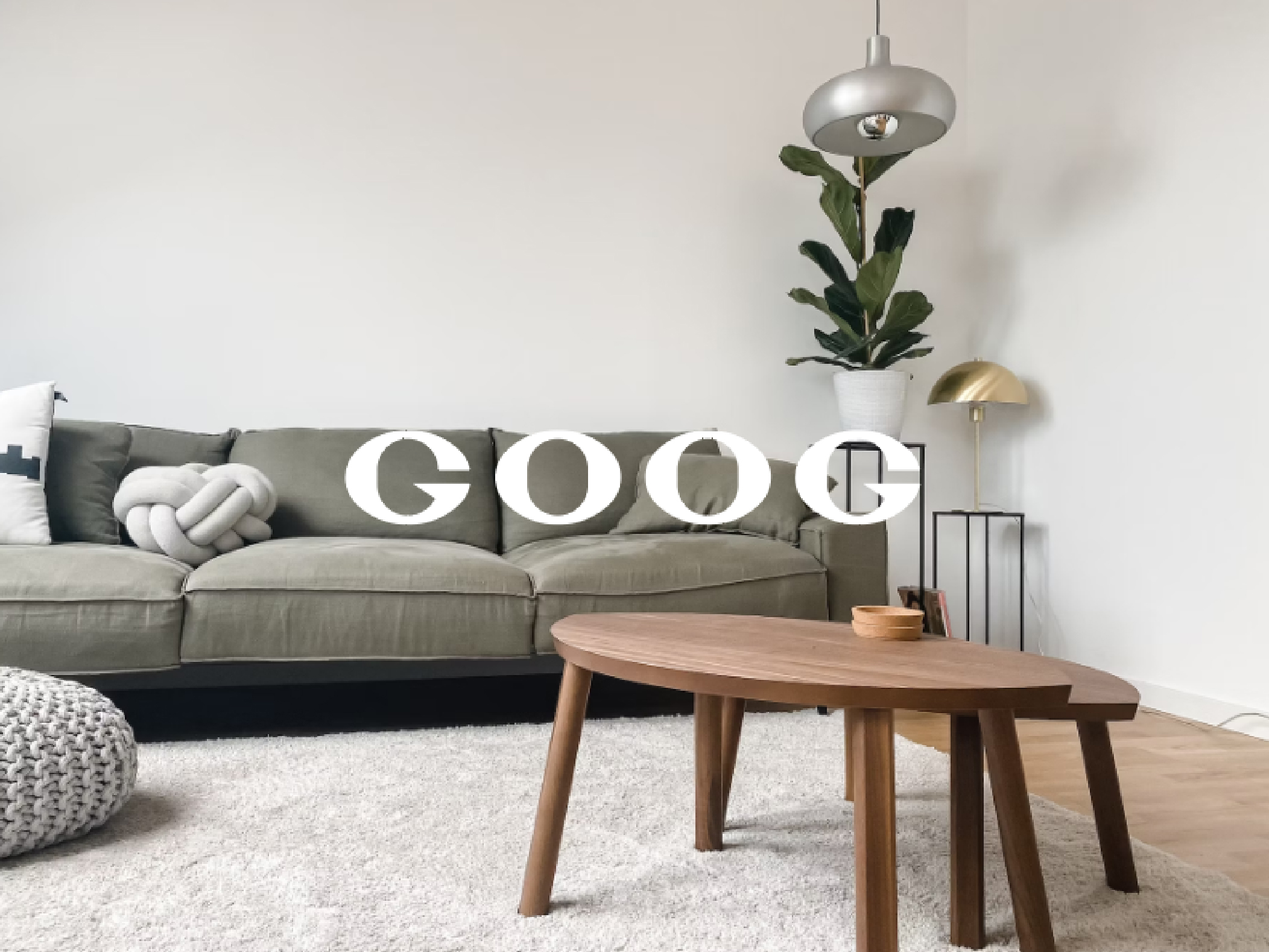 GOOG Interior Brand Identity.