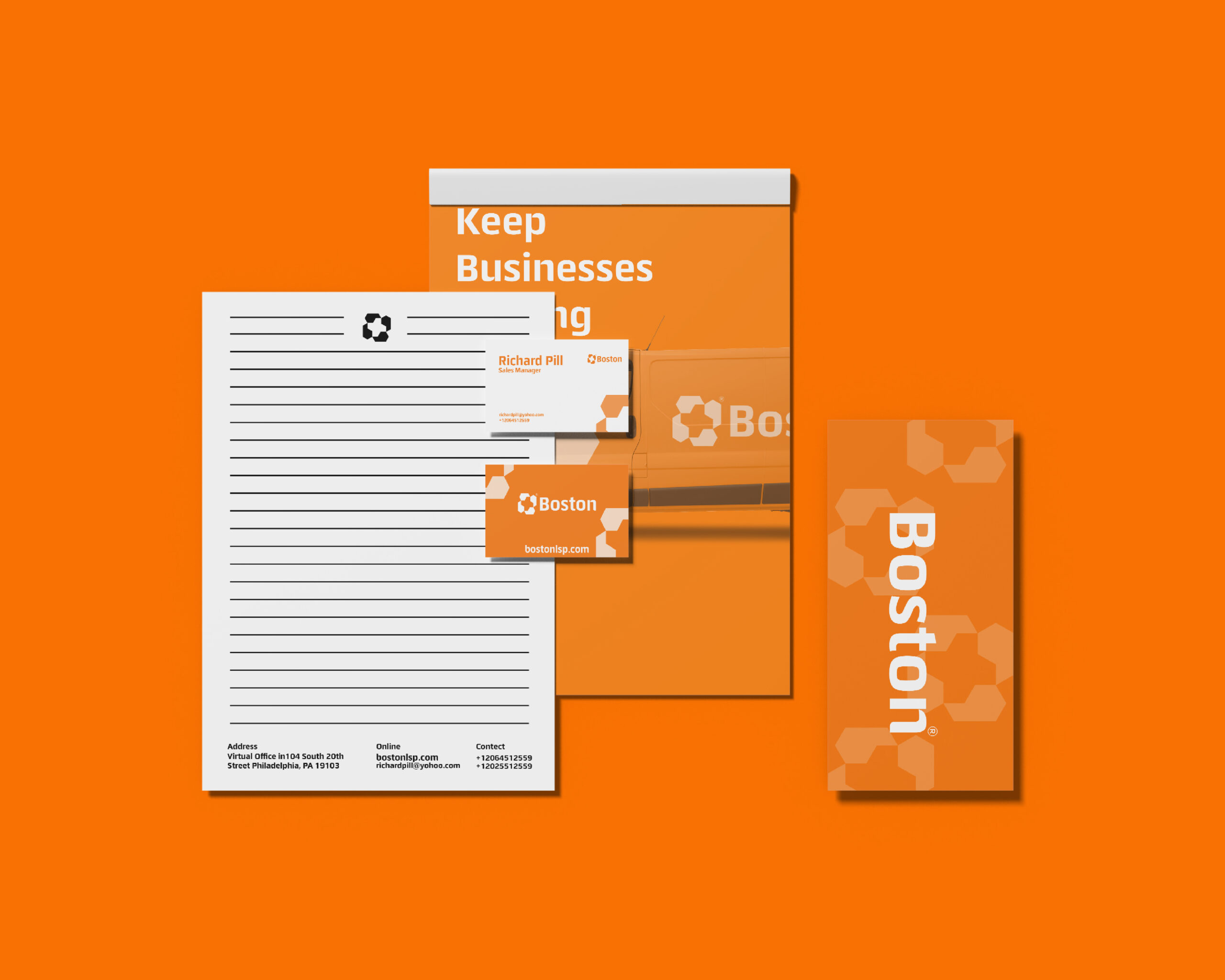 Logistics branding for the company