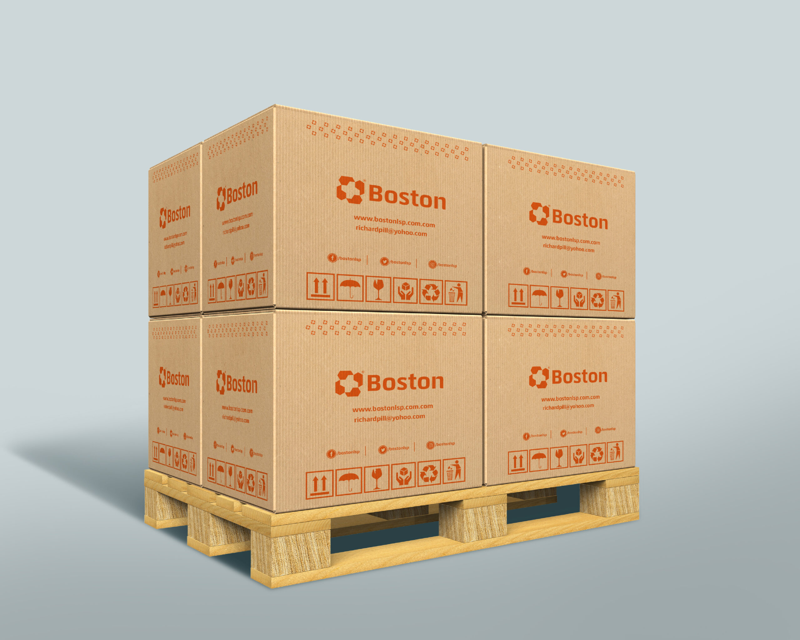 Logistics branding for the company