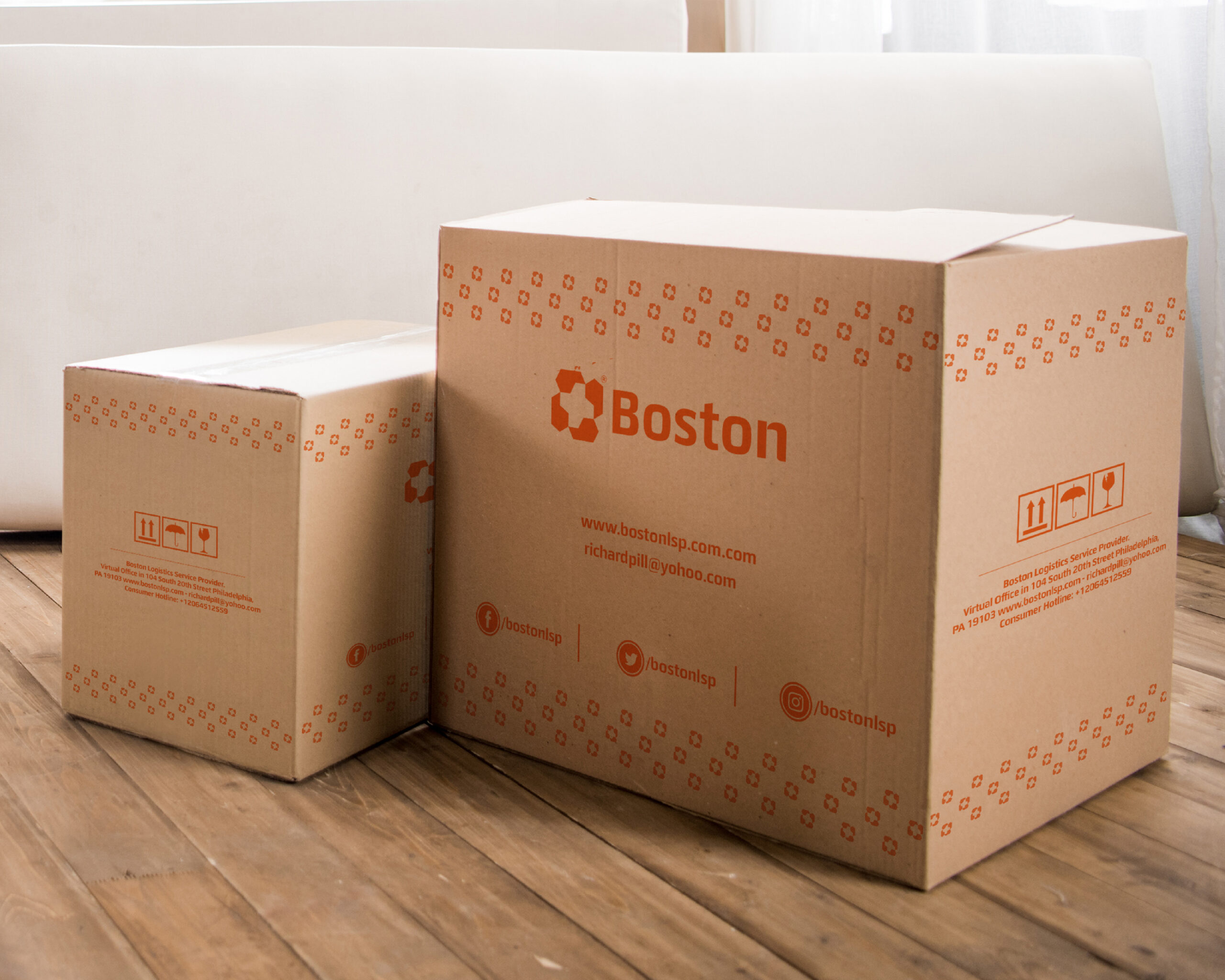 Logistics branding for the company