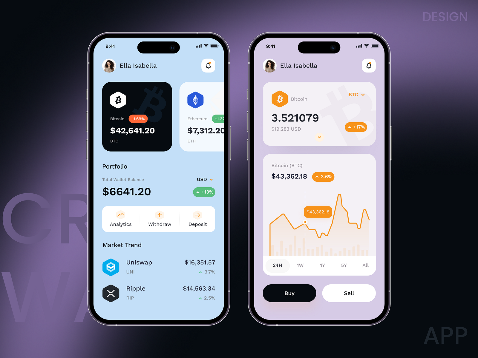 Crypto Wallet Mobile App