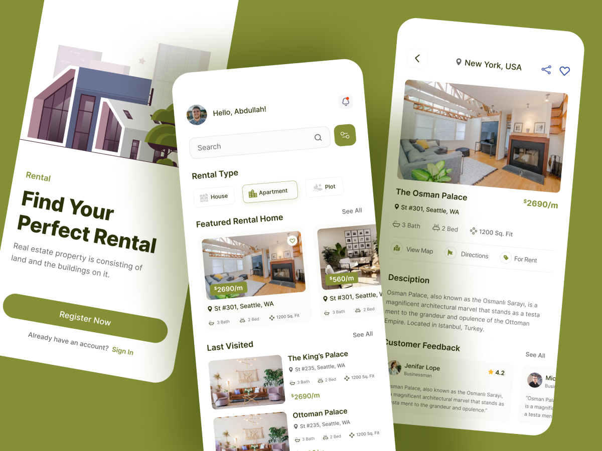 Home Rental Mobile App
