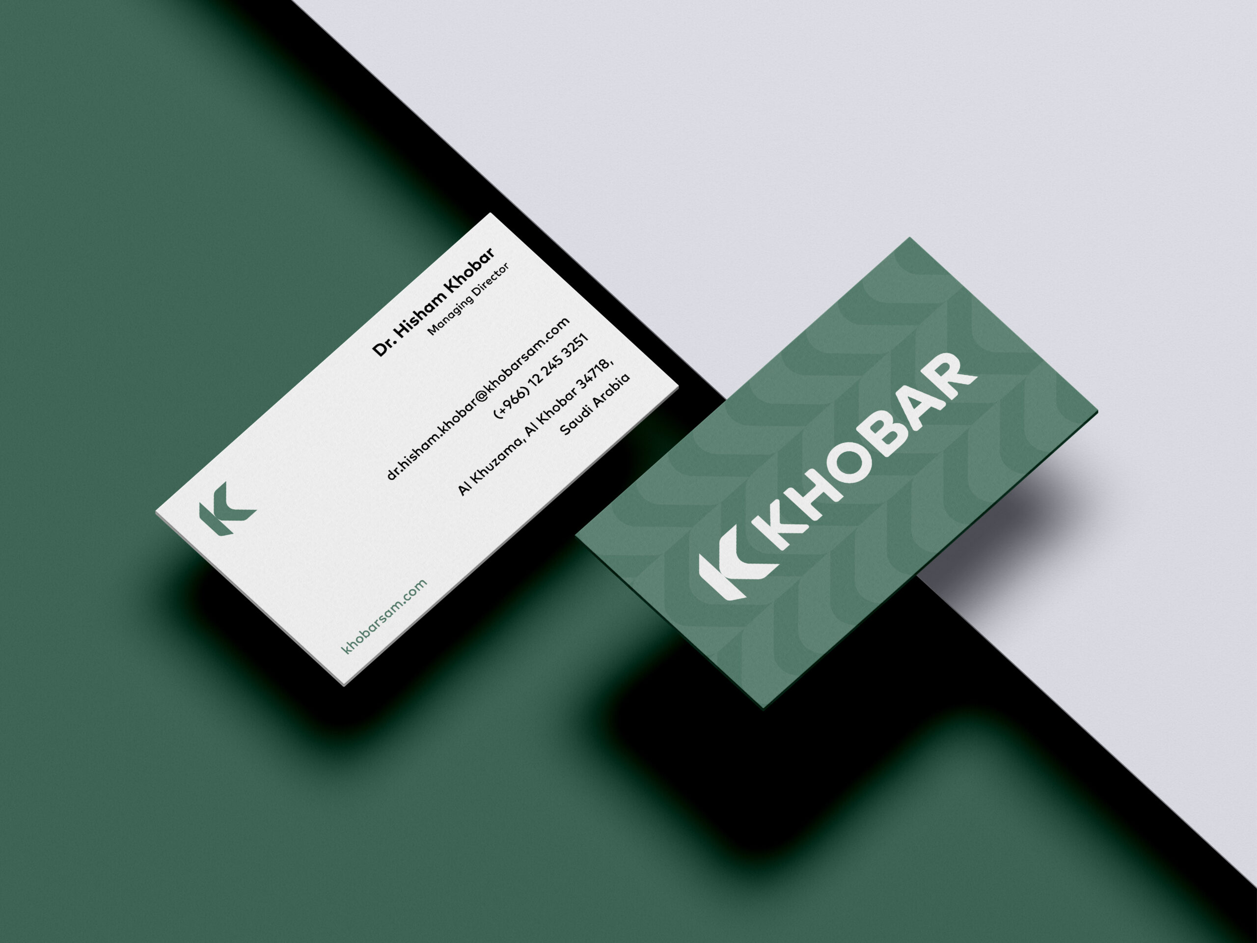 Khobar Healthcare Business Card Design