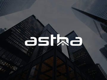 Astha Logo - Real Estate Logo